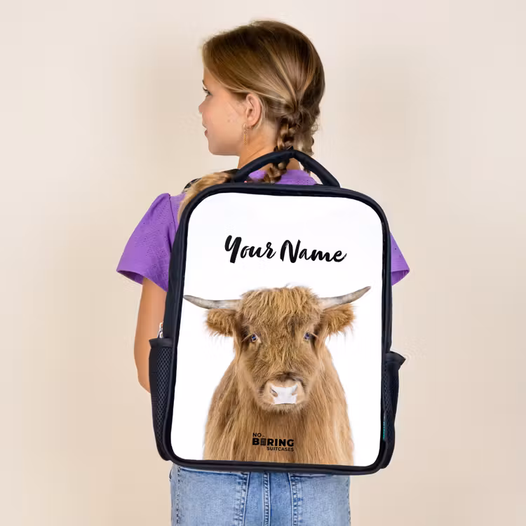Kids backpack - Black - Halbe Highlander — 4