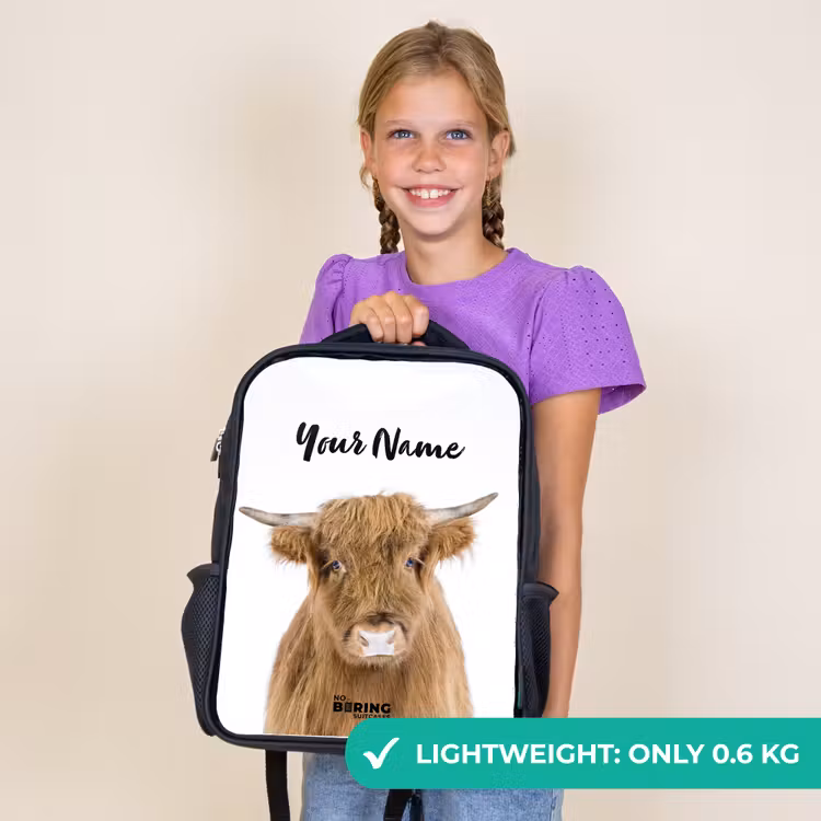 Kids backpack - Black - Halbe Highlander — 9