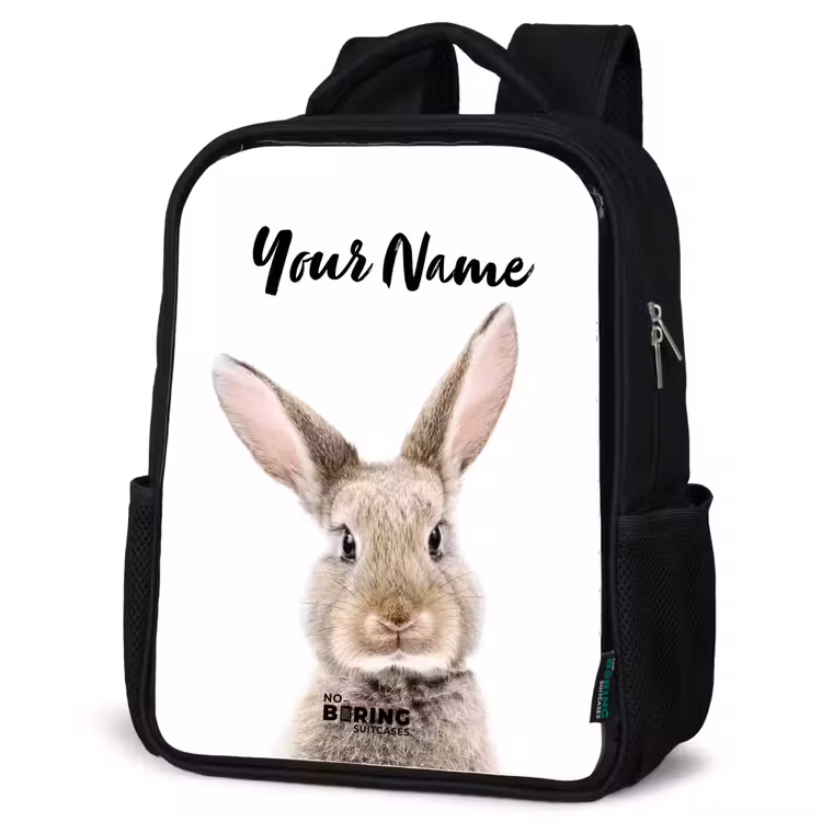 Kids backpack - Black - Koen Rabbit — 6