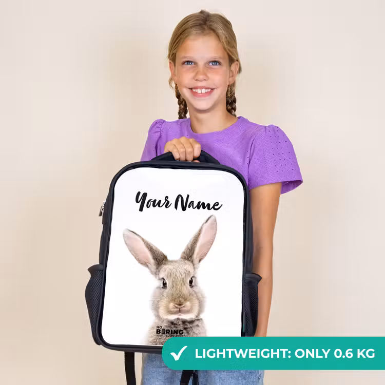 Kids backpack - Black - Koen Rabbit — 9
