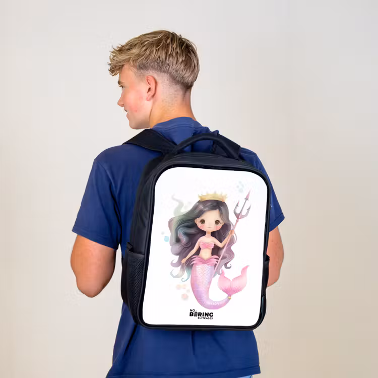 Kids backpack - Black - Kyra coral princess — 5