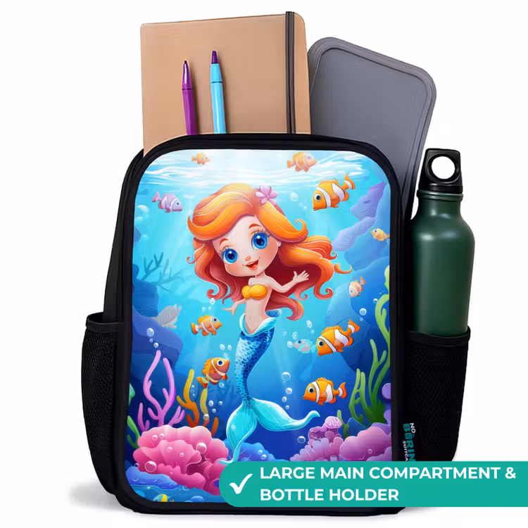 Kids backpack - Black - Olivia underwater — 10