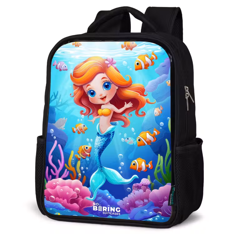 Kids backpack - Black - Olivia underwater — 6