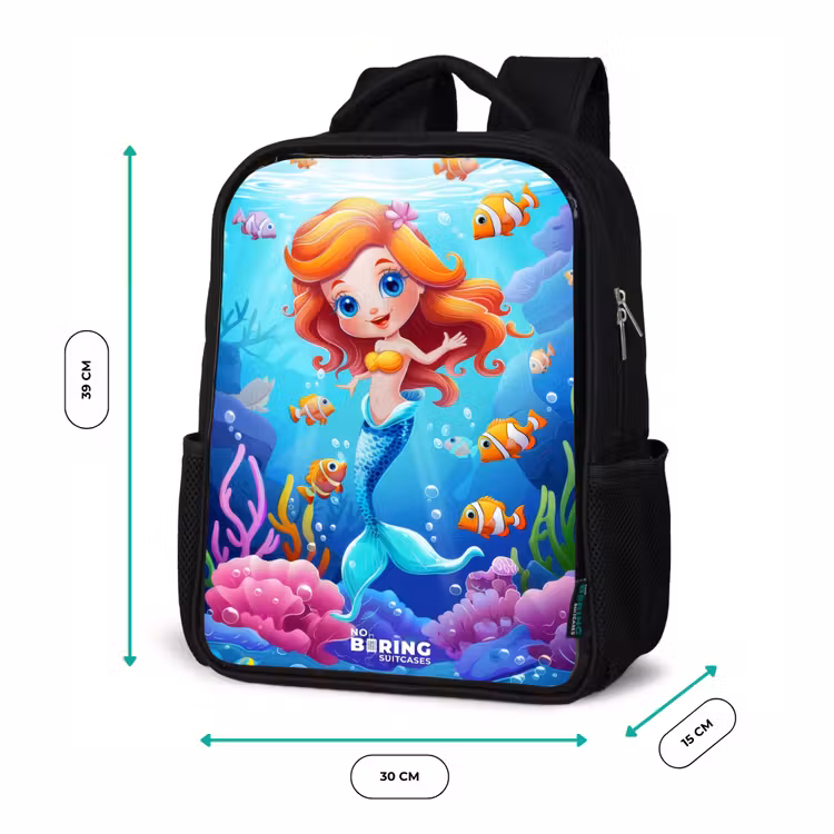 Kids backpack - Black - Olivia underwater — 8