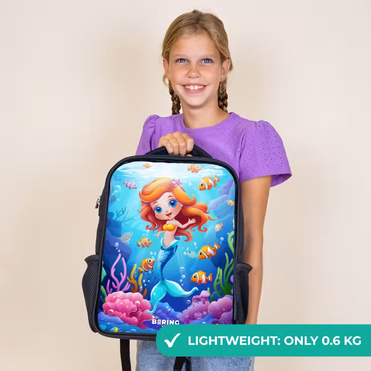 Kids backpack - Black - Olivia underwater — 9