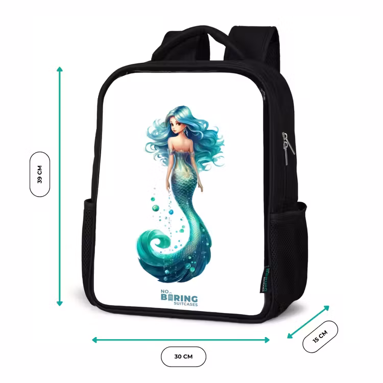 Kids backpack - Black - Sandra emerald — 8