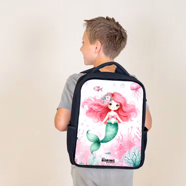 Kids backpack - Black - Serena shell child — 2