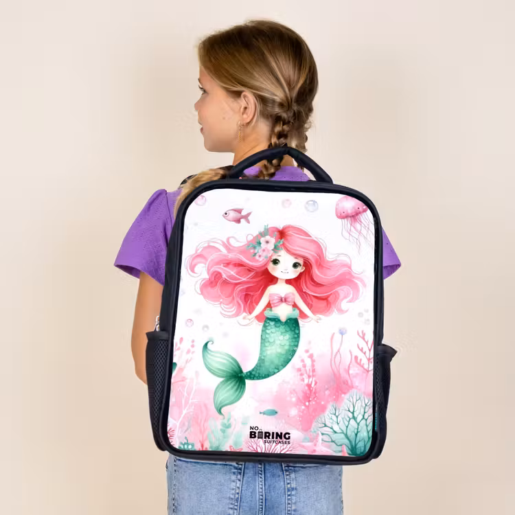 Kids backpack - Black - Serena shell child — 4