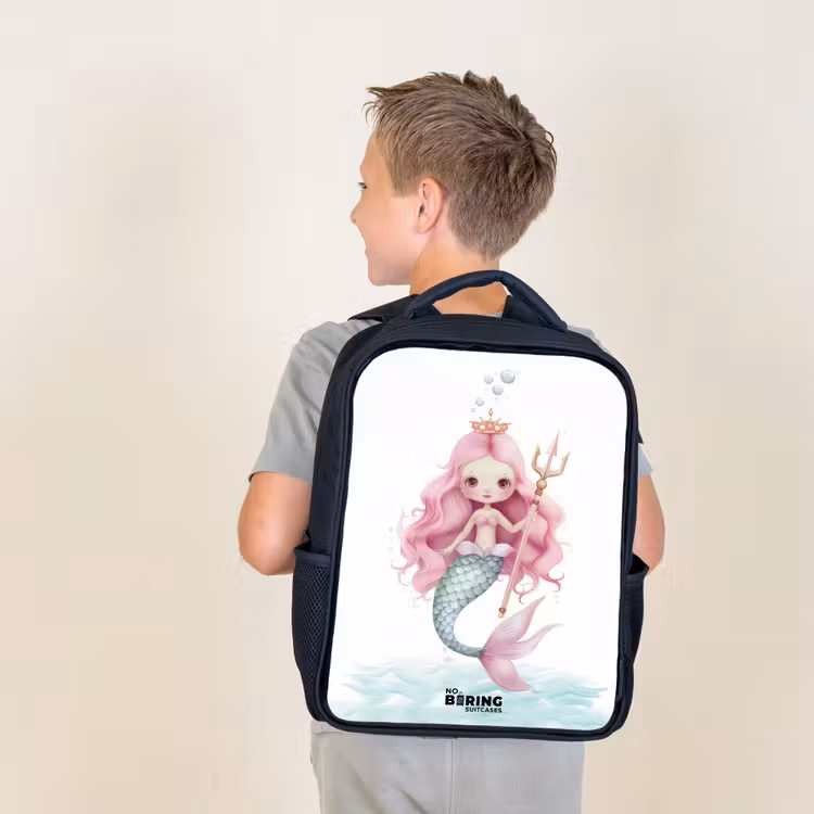 Kids backpack - Black - Suzy siren — 2