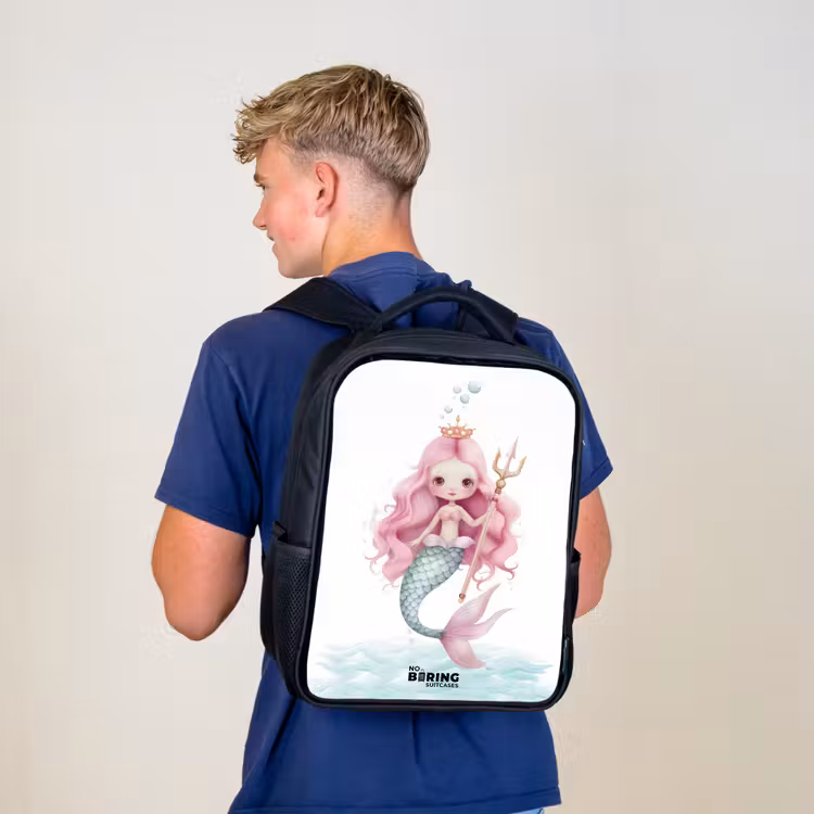 Kids backpack - Black - Suzy siren — 5