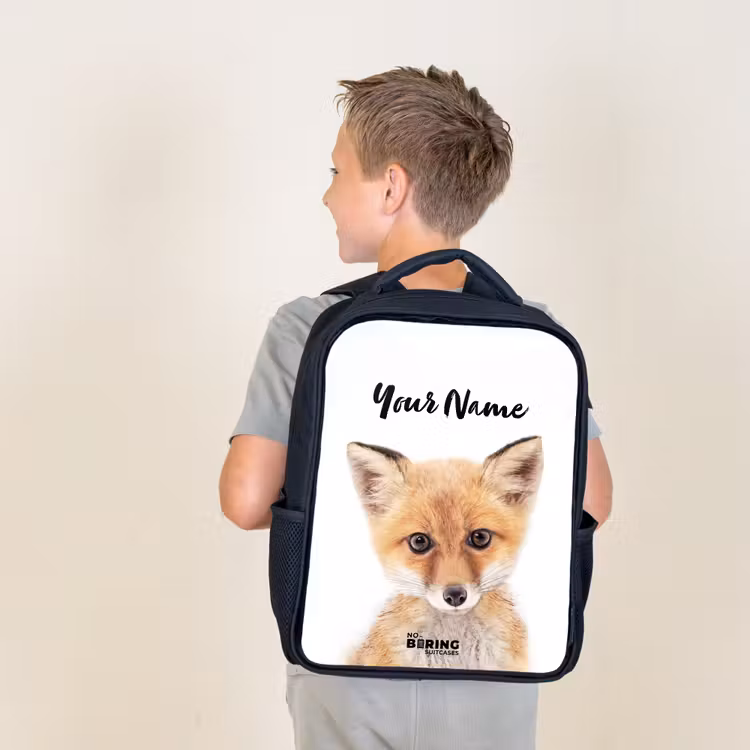 Kids backpack - Black - Vicky Fox — 2