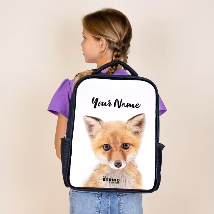 Kids backpack - Black - Vicky Fox — 4