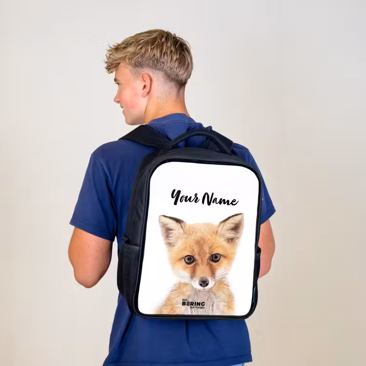 Kids backpack - Black - Vicky Fox — 5