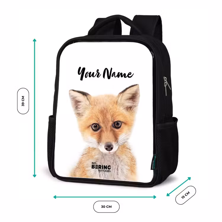 Kids backpack - Black - Vicky Fox — 8