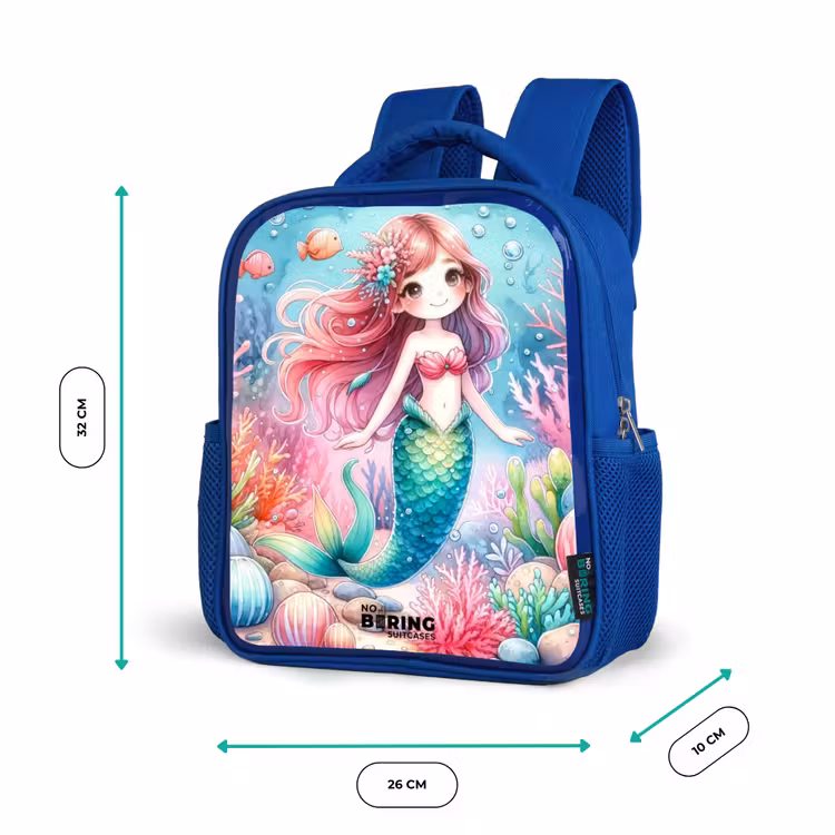 Kids backpack - Blue - Kira crystal tail — 6
