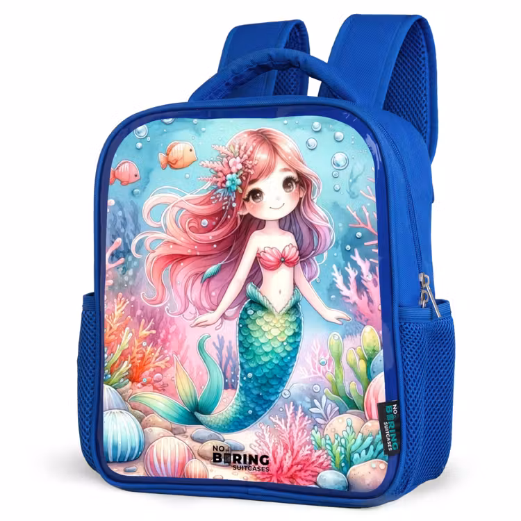 Kids backpack - Blue - Kira crystal tail — 7