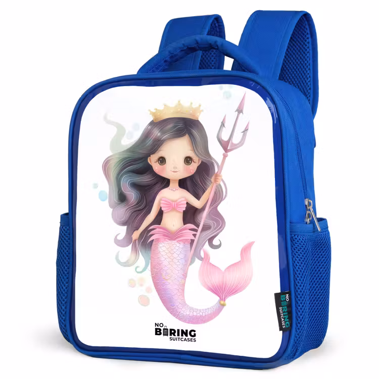 Kids backpack - Blue - Kyra coral princess — 7