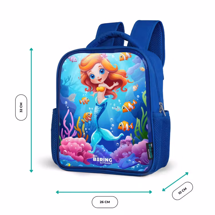 Kids backpack - Blue - Olivia underwater — 6
