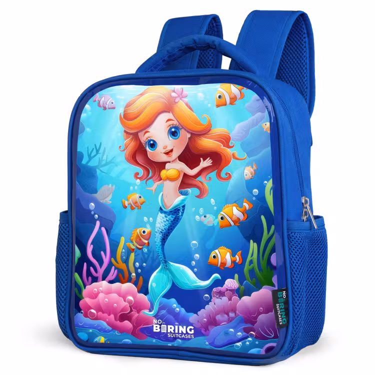 Kids backpack - Blue - Olivia underwater — 7