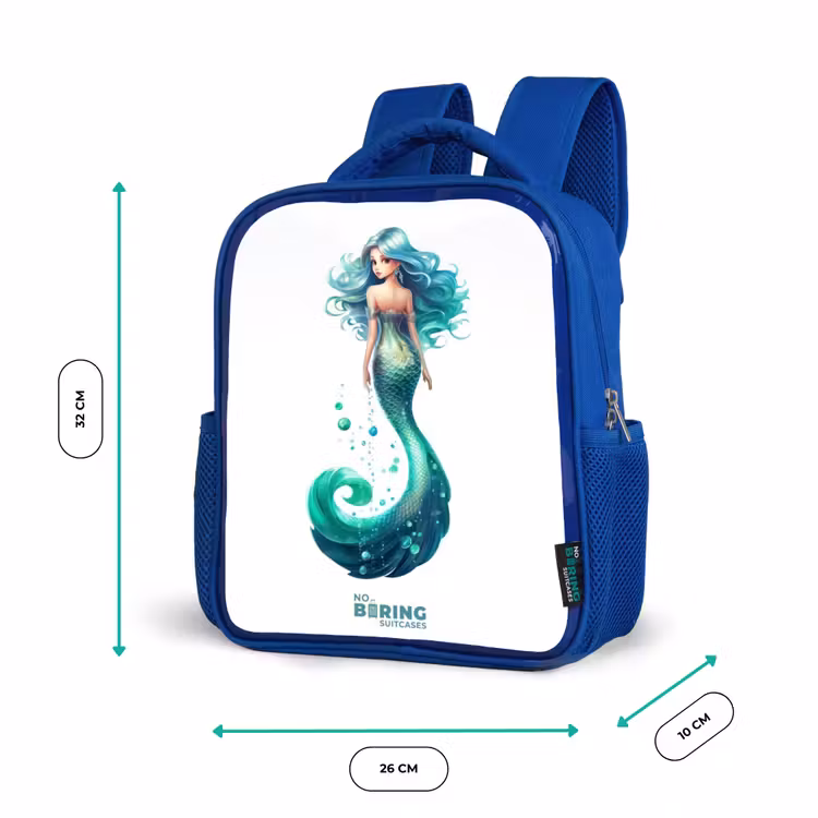 Kids backpack - Blue - Sandra emerald — 6