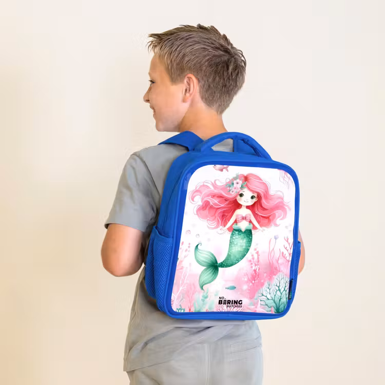 Kids backpack - Blue - Serena shell child — 2