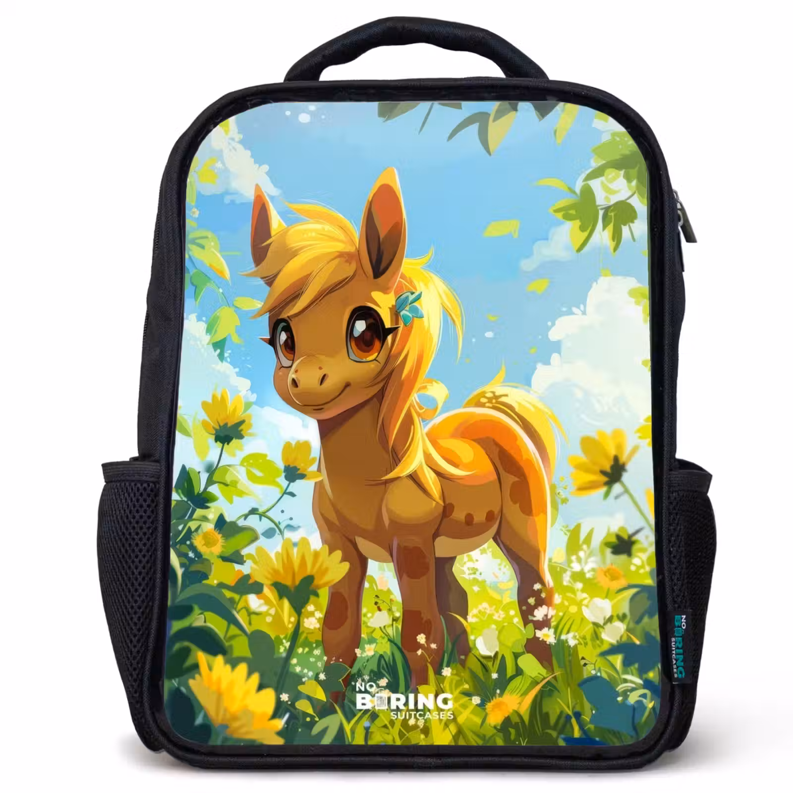 Kids backpack - Black - Sunny pony — 1