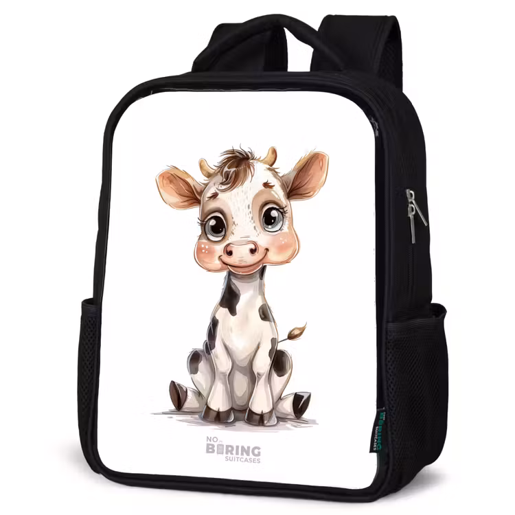 Kids backpack - Black - Baby cow — 6
