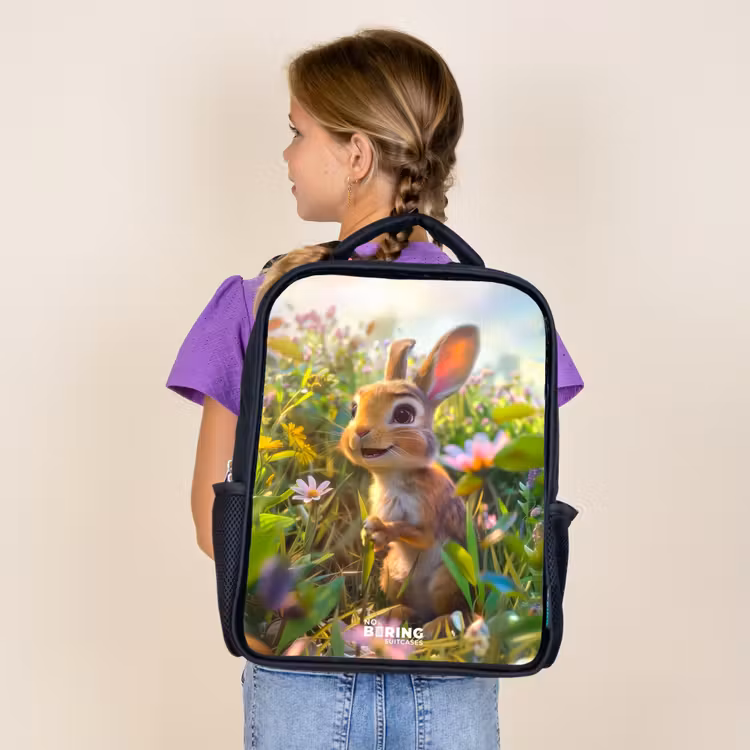Kids backpack - Black - Charley rabbit — 4