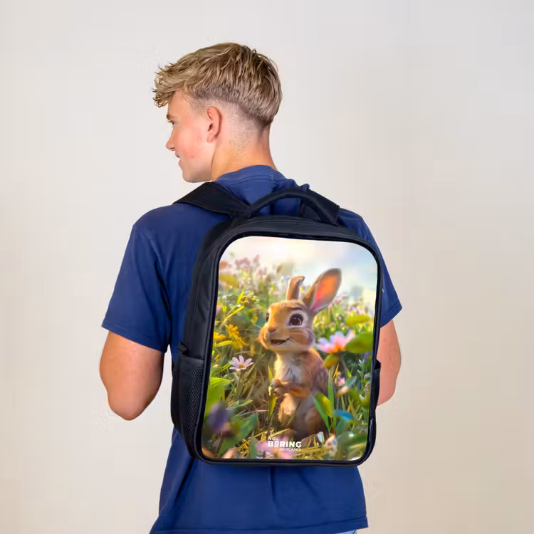 Kids backpack - Black - Charley rabbit — 5