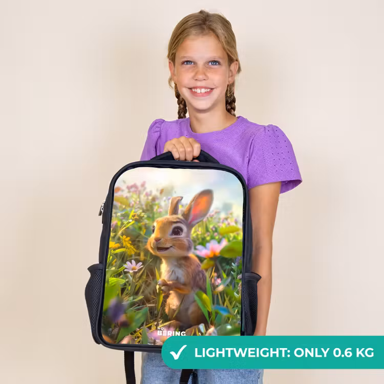 Kids backpack - Black - Charley rabbit — 9