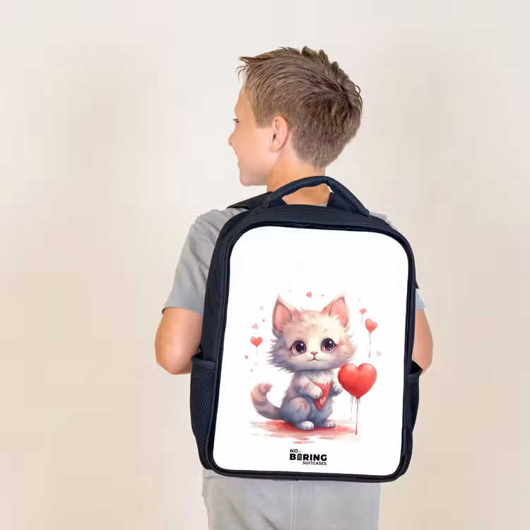 Kids backpack - Black - Dear Lieuwe — 2