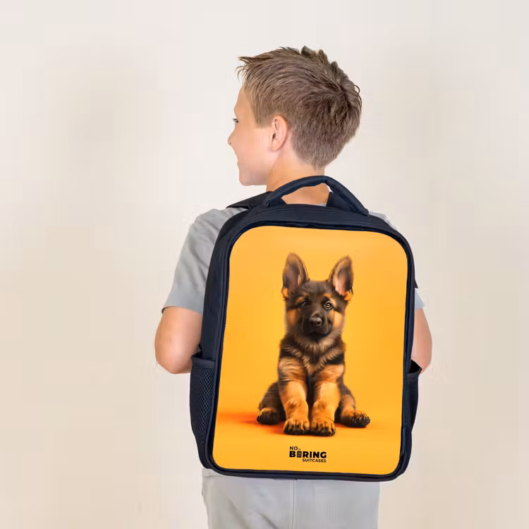 Kids backpack - Black - Hein shepherd — 2