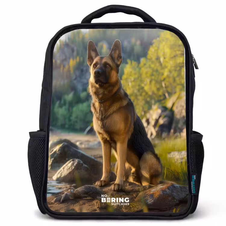 Kids backpack - Black - Hessel shepherd — 1