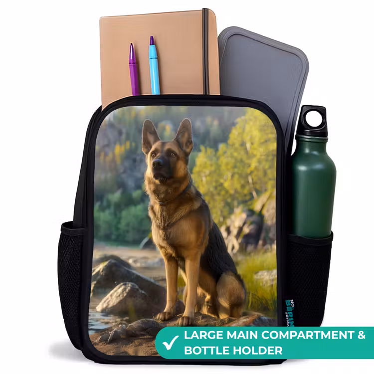 Kids backpack - Black - Hessel shepherd — 10