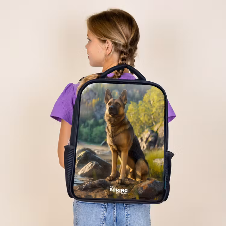 Kids backpack - Black - Hessel shepherd — 4
