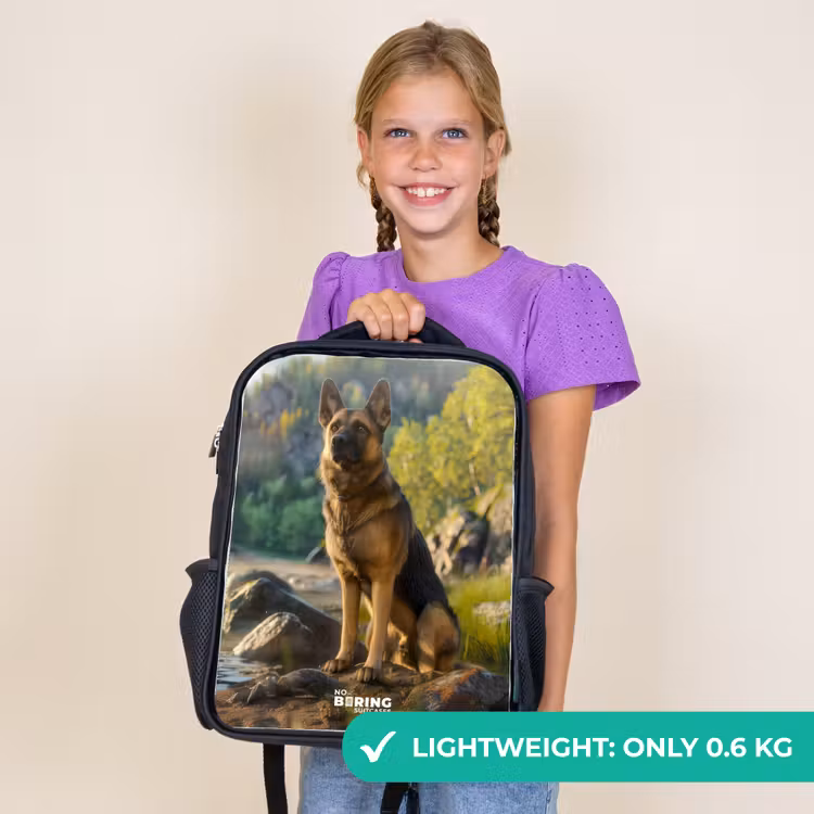 Kids backpack - Black - Hessel shepherd — 9