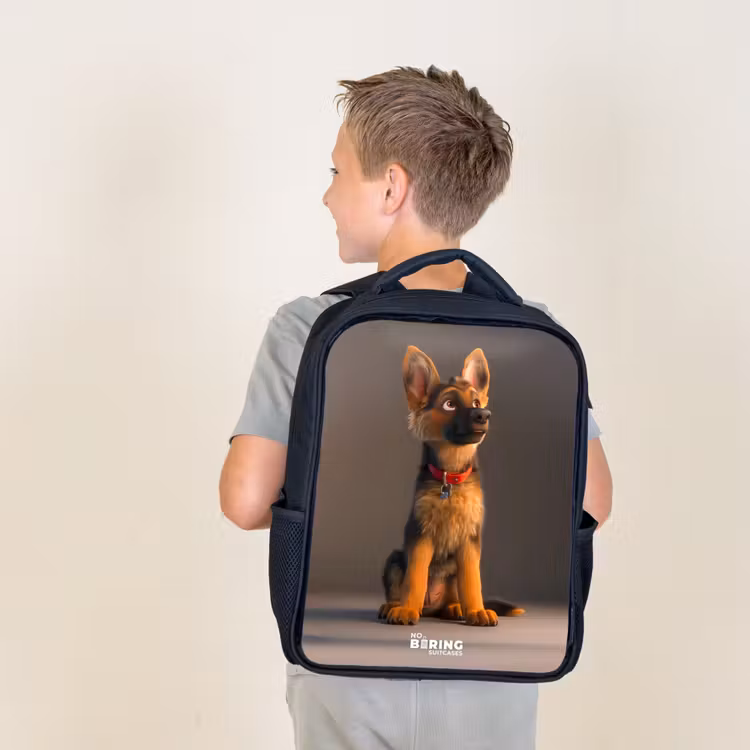 Kids backpack - Black - Hidde shepherd — 2