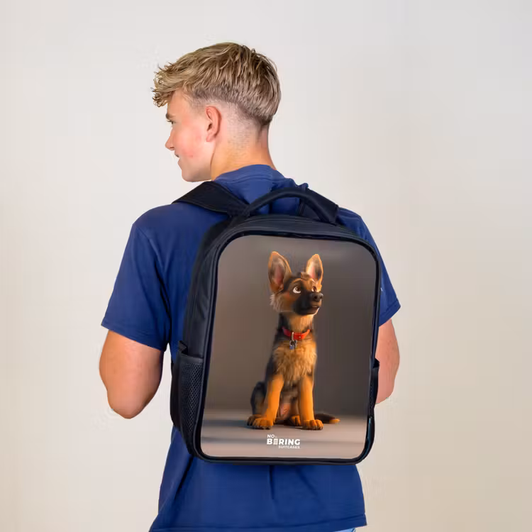 Kids backpack - Black - Hidde shepherd — 5