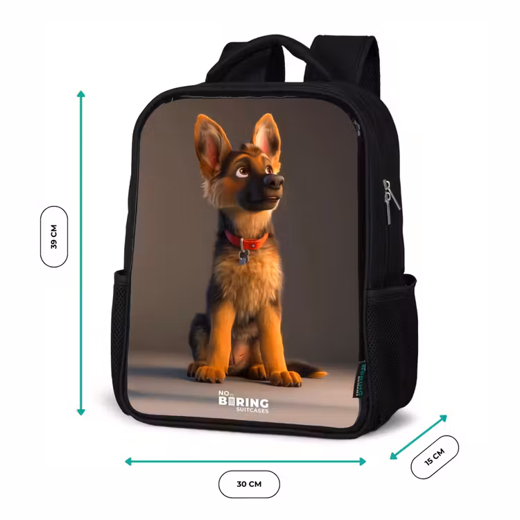 Kids backpack - Black - Hidde shepherd — 8