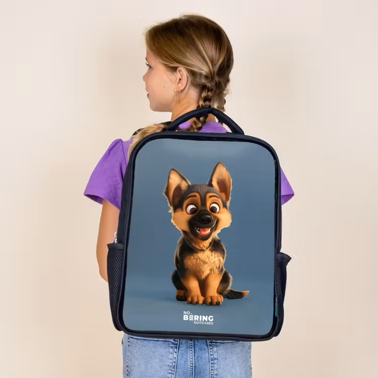Kids backpack - Black - Hylke shepherd — 4