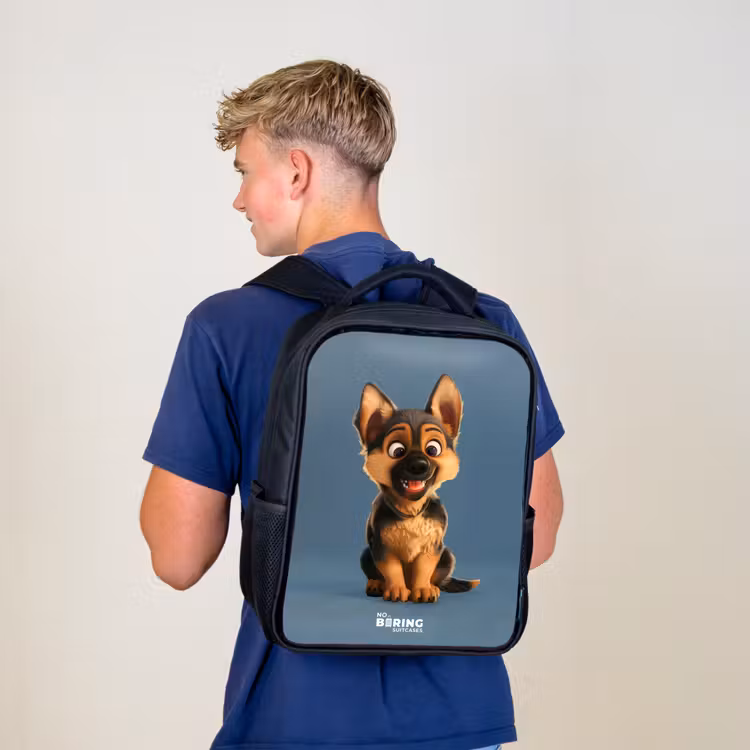 Kids backpack - Black - Hylke shepherd — 5