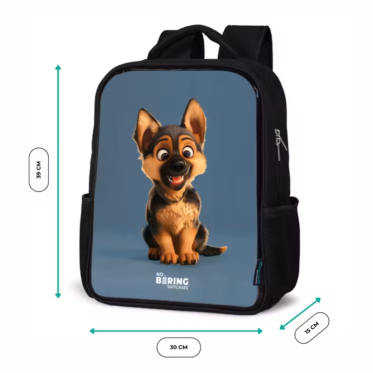 Kids backpack - Black - Hylke shepherd — 8