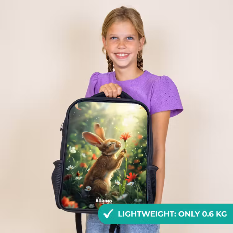 Kids backpack - Black - Kasper rabbit — 9