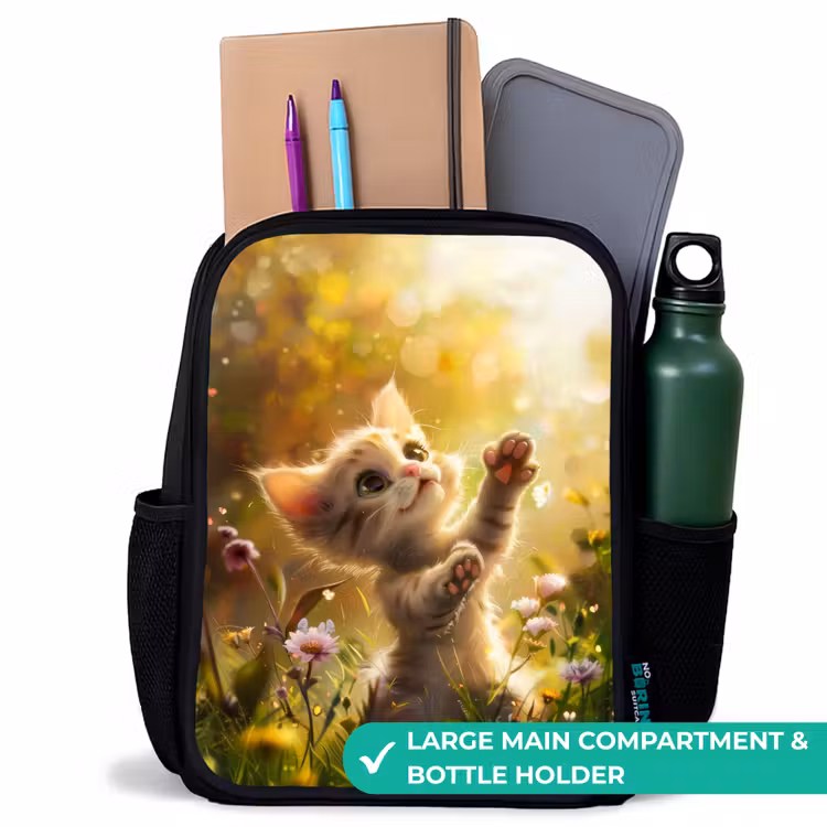 Kids backpack - Black - Koosje kitten — 10