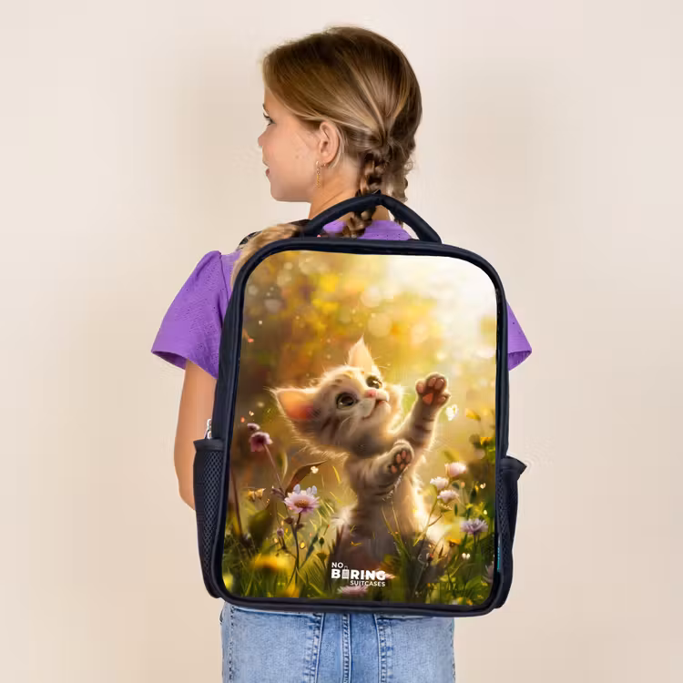 Kids backpack - Black - Koosje kitten — 4
