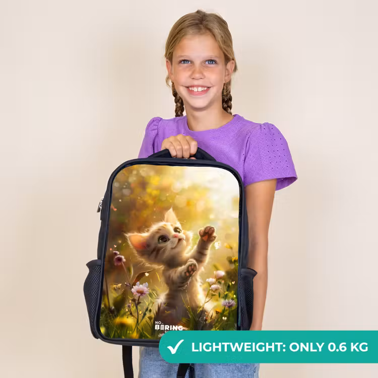 Kids backpack - Black - Koosje kitten — 9