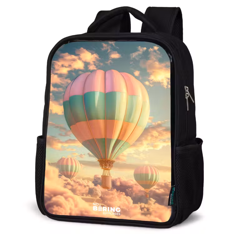 Kids backpack - Black - Pastel skyliner — 6