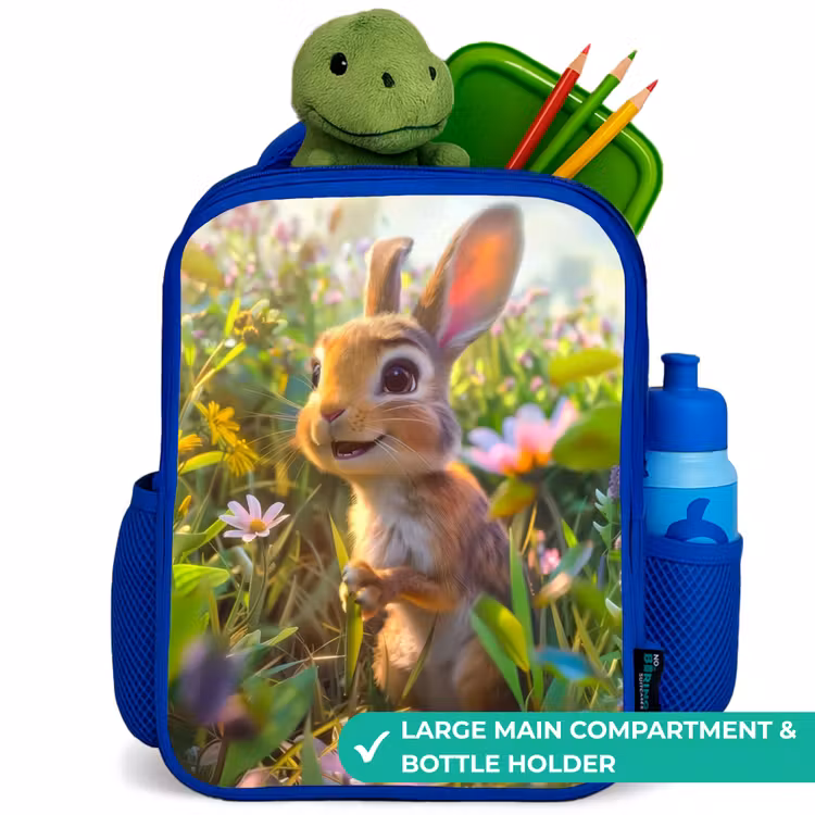 Kids backpack - Blue - Charley rabbit — 5