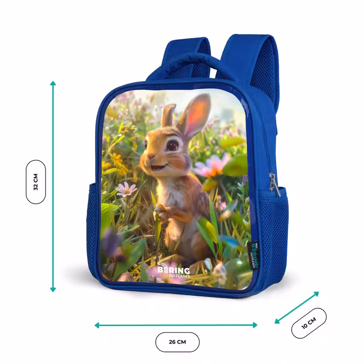 Kids backpack - Blue - Charley rabbit — 6
