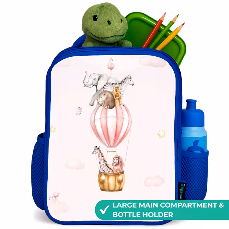 Kids backpack - Blue - Flying circus — 5